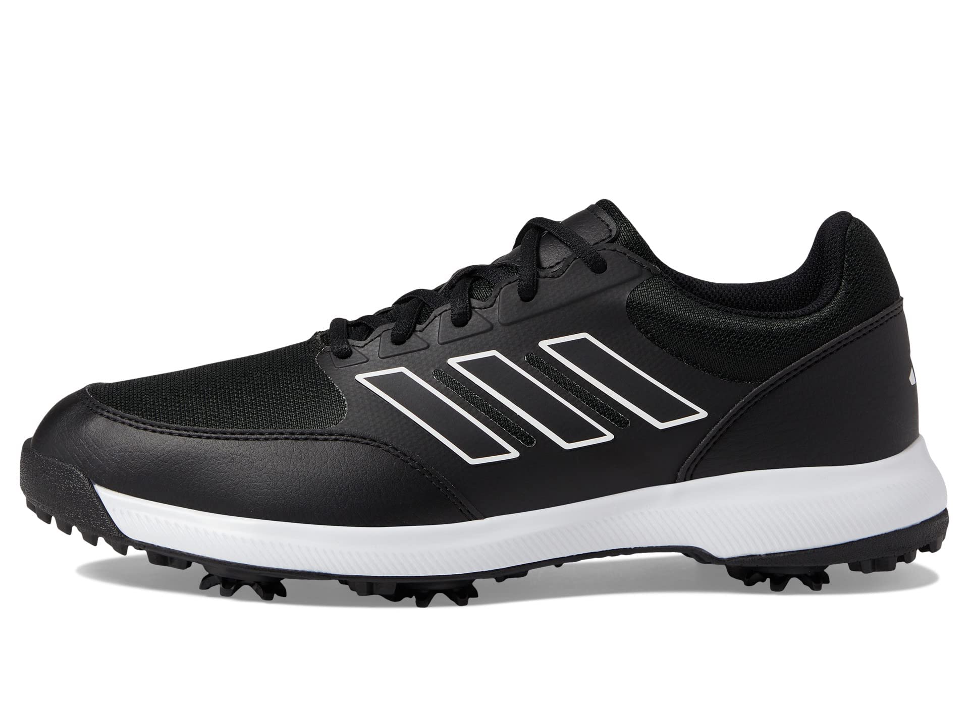 adidas Men's Tech Response 3.0 Golf Shoes, Core Black/Footwear White, Wide