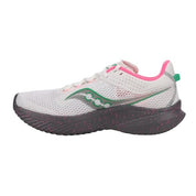 Saucony Women's Kinvara 14 Sneaker, White/Gravel