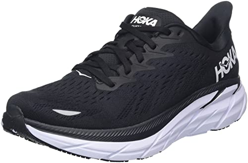 HOKA ONE ONE Men's Clifton 8 - Black/White