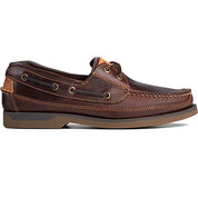 Sperry Mens Mako 2-eye Boat Shoe, Amaretto