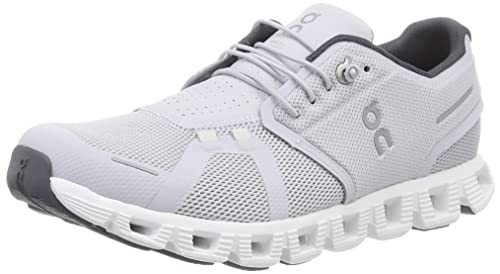 ON Men's Cloud 5 Sneakers, Glacier/White