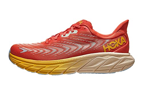 Hoka Men's Arahi 6 Fiesta/Amber Yellow