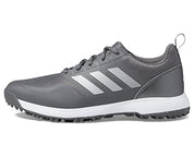 adidas Men's Tech Response Spikeless 3.0 Golf Shoes, Grey Four/Silver Metallic/Solar Gold