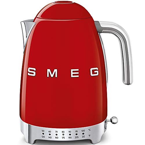 SMEG Retro-Style Electric Kettle with Variable Temperature Control