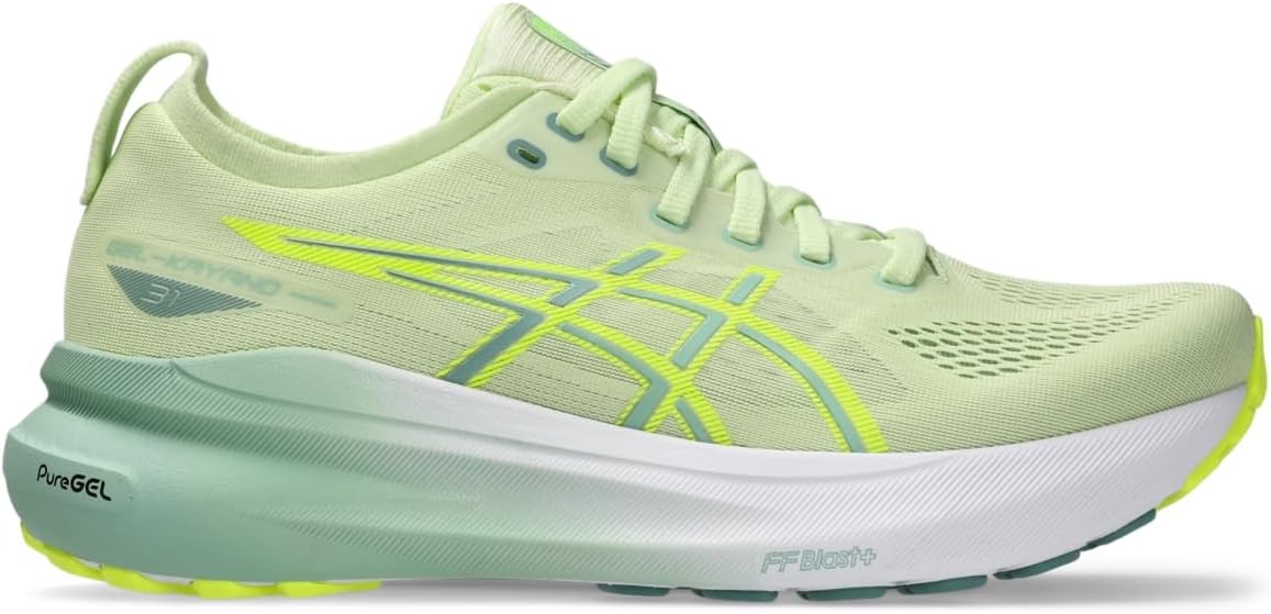 ASICS Women's Gel-Kayano 31 Running Shoes, Cool Matcha/Light Celadon