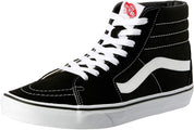 Vans Sk8-Hi Shoe, Black/Black/White