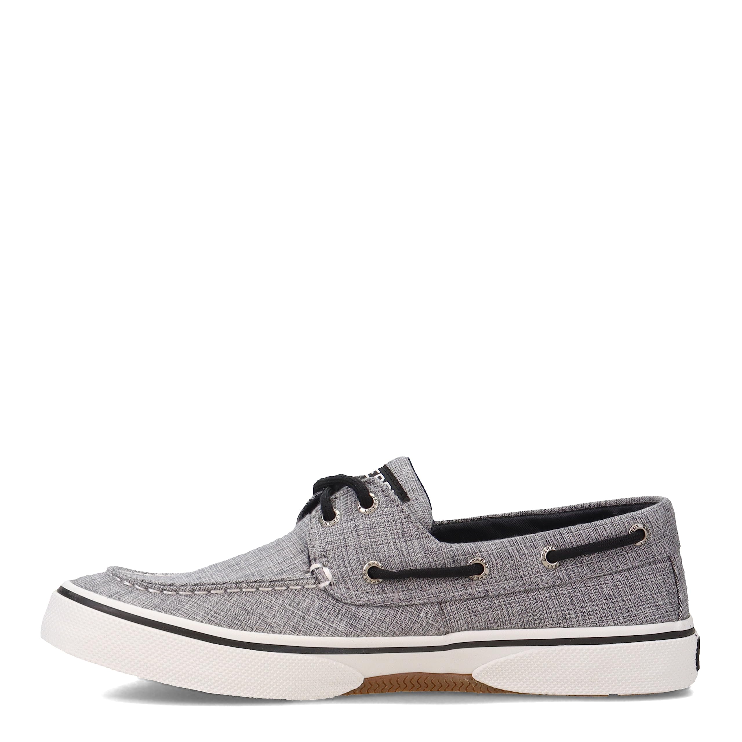 Sperry Men's, Halyard Boat Shoe Black Linen