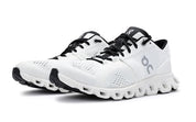 On Women's Cloud X Sneakers, White/Black