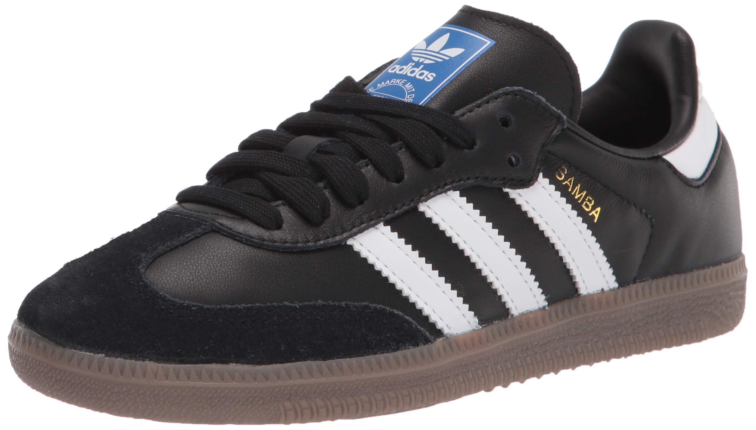 Adidas Originals Men's Samba OG Sneaker, Black/White/Gum