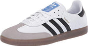 adidas Originals Men's Samba OG Sneaker White/Black/Granite