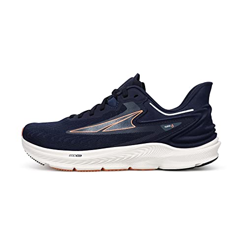 ALTRA Women's AL0A7R7E Torin 6 Wide Road Running Shoe, Navy/Coral