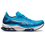 ASICS Men's Gel-Kinsei Blast Running Shoes, Island Blue/Sun Peach