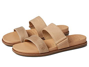 Sperry Womens Waveside Plushwave Slide Flat Sandal - Tan