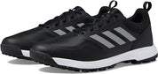 adidas Men's Tech Response Spikeless 3.0 Golf Shoes, Core Black/Footwear White, Wide