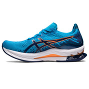 ASICS Men's Gel-Kinsei Blast Running Shoes, Island Blue/Sun Peach