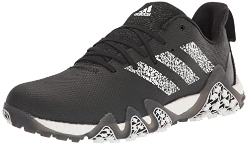 "adidas Men's CODECHAOS 22 Golf Shoe, Core Black/FTWR White/Grey Five, 12.5"