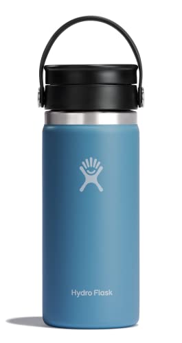 Hydro Flask 16 oz Wide Mouth Bottle with Flex Sip Lid Rain