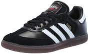 adidas Unisex Samba Indoor Sneaker, Black/White/Vivid Red