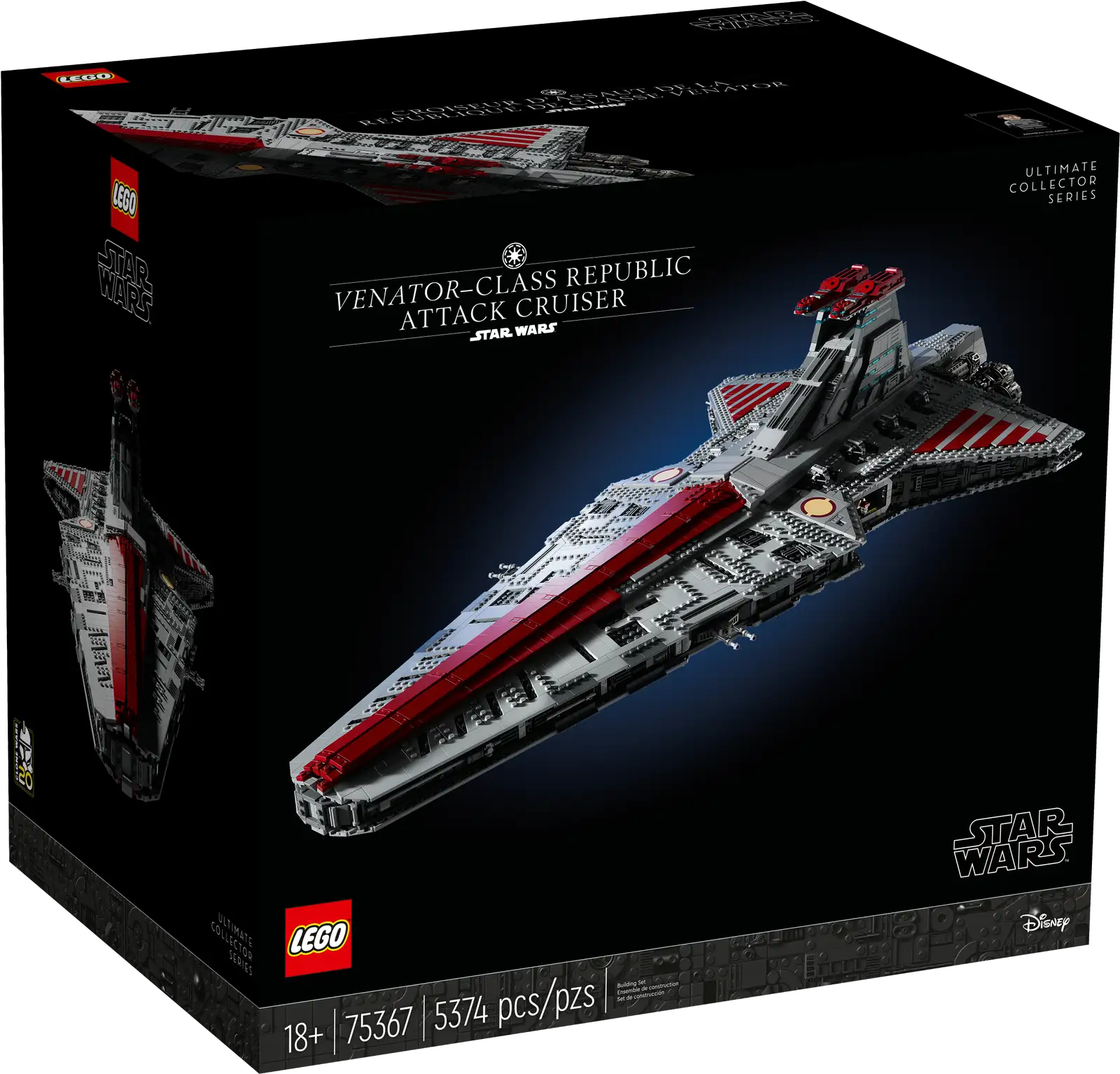 LEGO Star Wars Venator-Class Republic Attack Cruiser