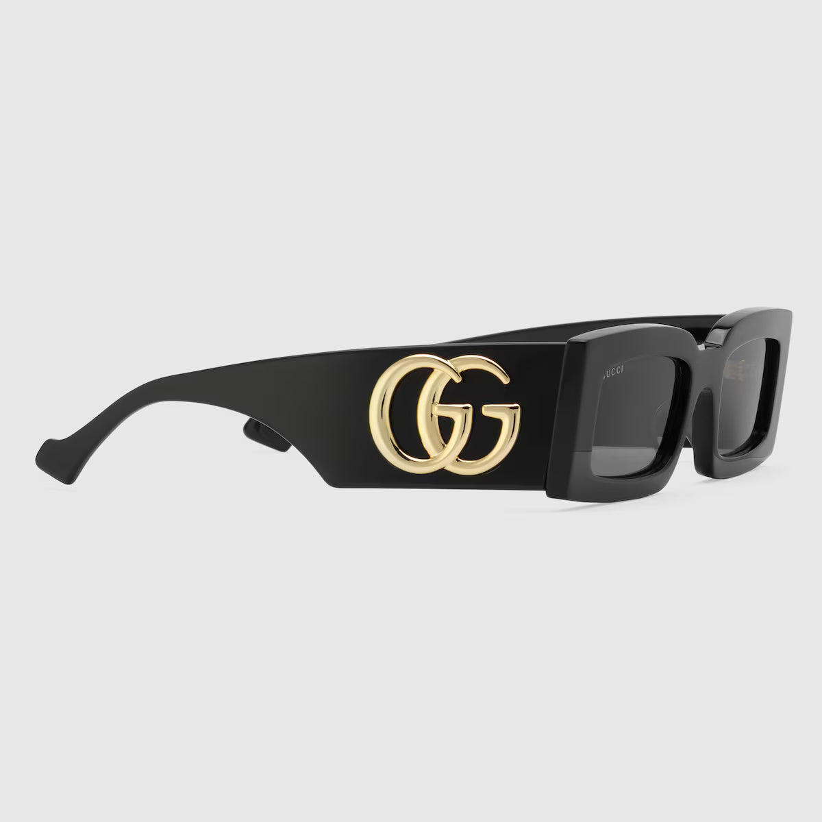 Gucci Rectangle Sunglasses Black - GG1425S
