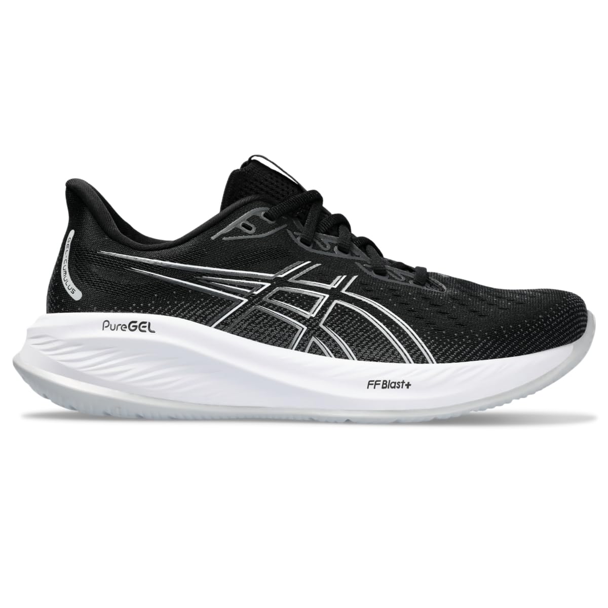 ASICS Men's Gel-Cumulus 26 Running Shoe, Black/Concrete