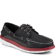 Sperry Men's Billfish 3-Eye Boat Shoe Black