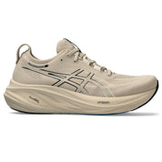 ASICS Men's Gel-Nimbus 26 Running Shoes, Feather Grey/Black