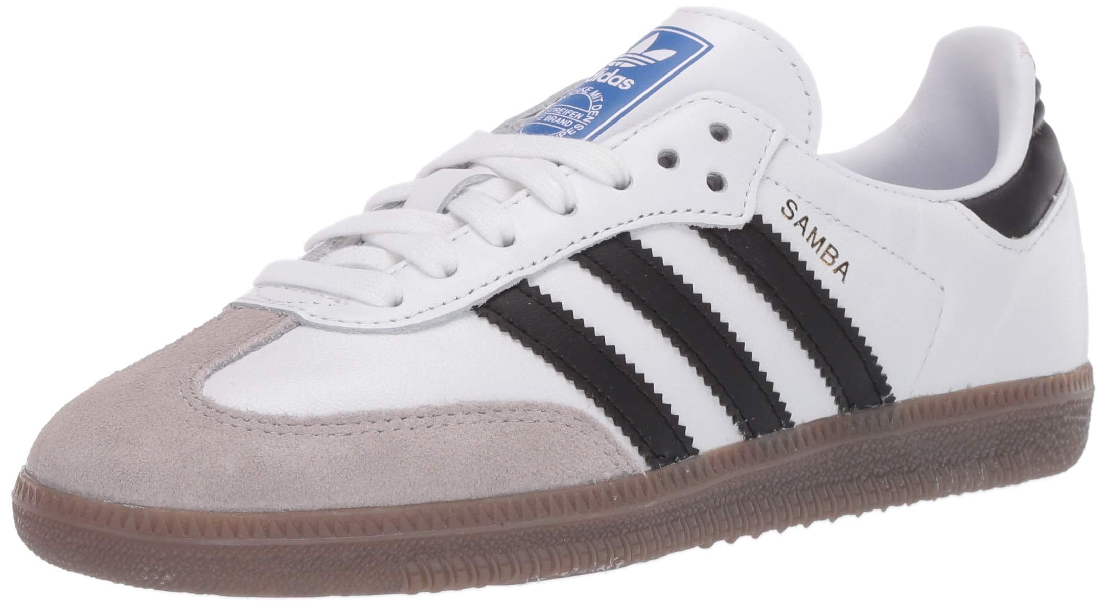 adidas Originals Men's Samba OG Sneaker White/Black/Granite