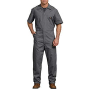 Dickies Men's Short Sleeve Coverall, Gray