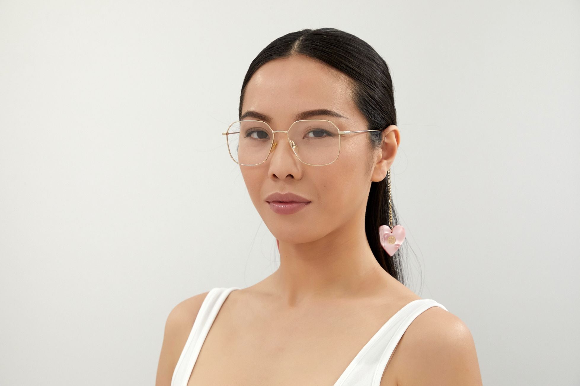 Gucci Gold Frame Eyeglasses - GG1032O