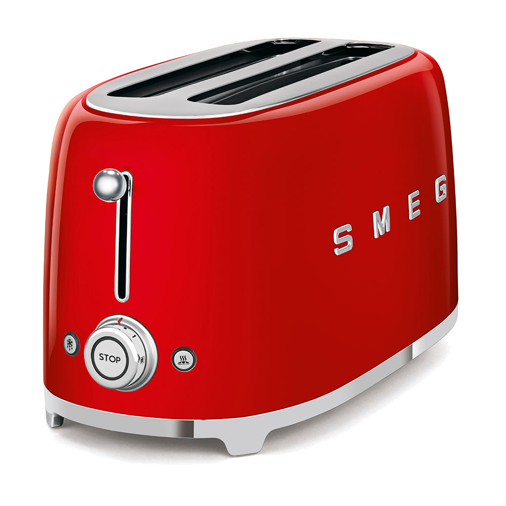 SMEG 4-Slice Retro-Style Toaster (Extra Long Slots)