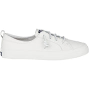 Sperry Womens Crest Vibe Leather Sneaker, White