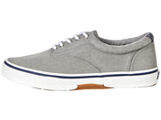 Sperry Mens Halyard CVO Saltwashed Lace Up Sneakers Shoes Casual - Grey