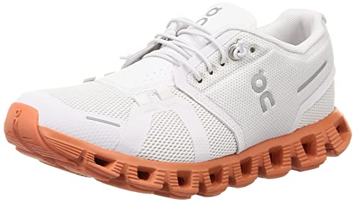 ON Women's Cloud 5 Sneakers, Frost/Canyon