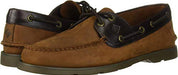 Sperry Mens Leeward 2-Eye Boat Shoe, Brown Buc/Brown