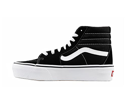 Vans Sk8-Hi Shoe, Black/Black/White