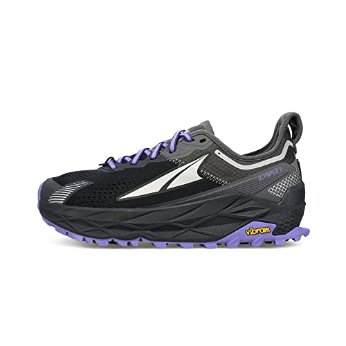 ALTRA Women's Olympus 5 Trail Running Shoe Black/Grey