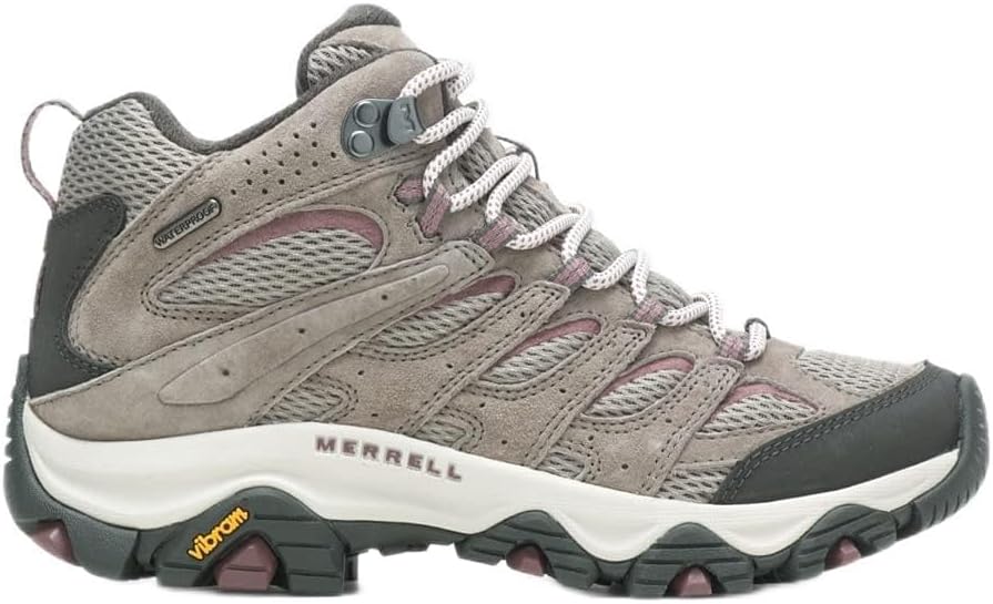 Merrell Women's J037000 Moab 3 MID WP Waterproof Hiking Shoe, Falcon