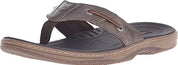 Sperry Mens Baitfish Thong Sandals, Brown