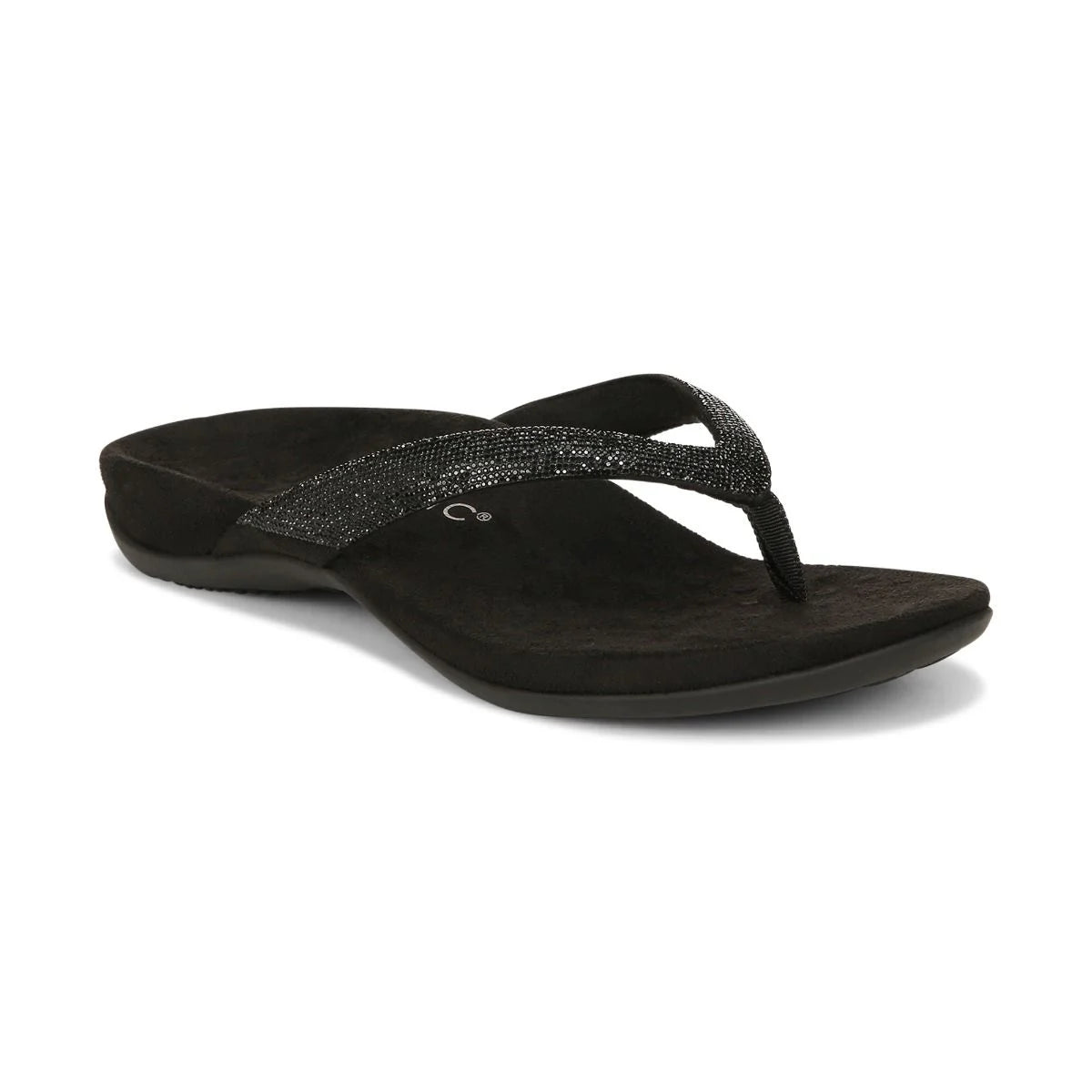 Vionic Women's Dillon Shine Toe Post Sandal
