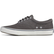 Sperry Mens Halyard CVO Saltwashed Lace Up Sneakers Shoes Casual - Grey