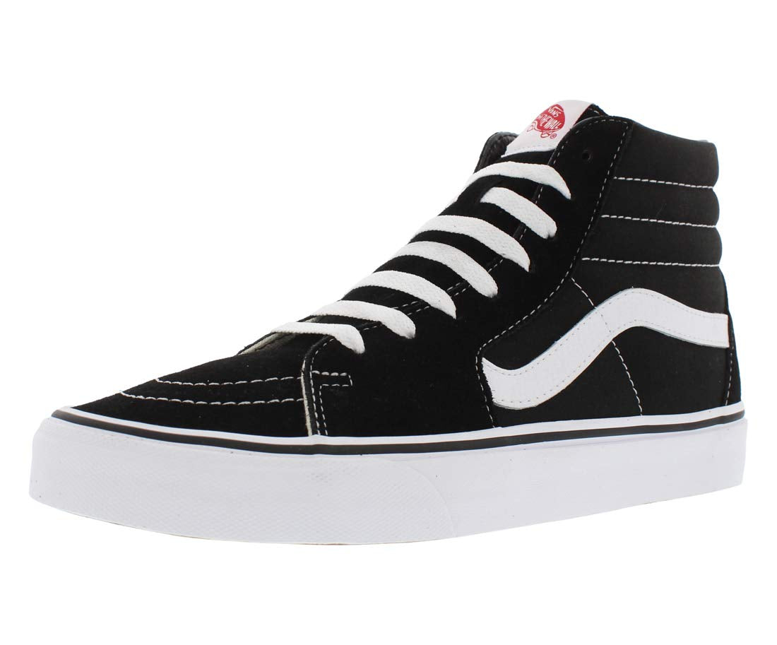 Vans Sk8-Hi Shoe, Black/Black/White