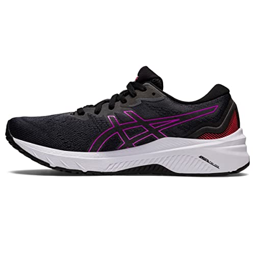 ASICS Women's GT-1000 11 Running Shoes, Black/Orchid