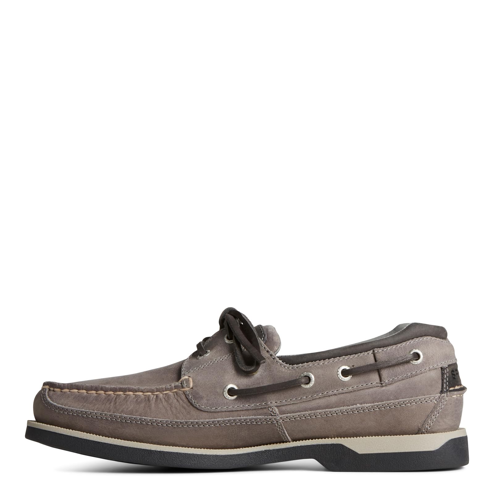 Sperry Men's Mako 2-Eye Boat Shoe, Grey