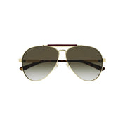 Gucci Men's Gold Sunglasses - GG1287S